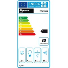 Neff D5655X1 Μηχανισμός Απορρόφησης 53cm Inox Neff D5655X1 Μηχανισμός Απορρόφησης 53cm Inox